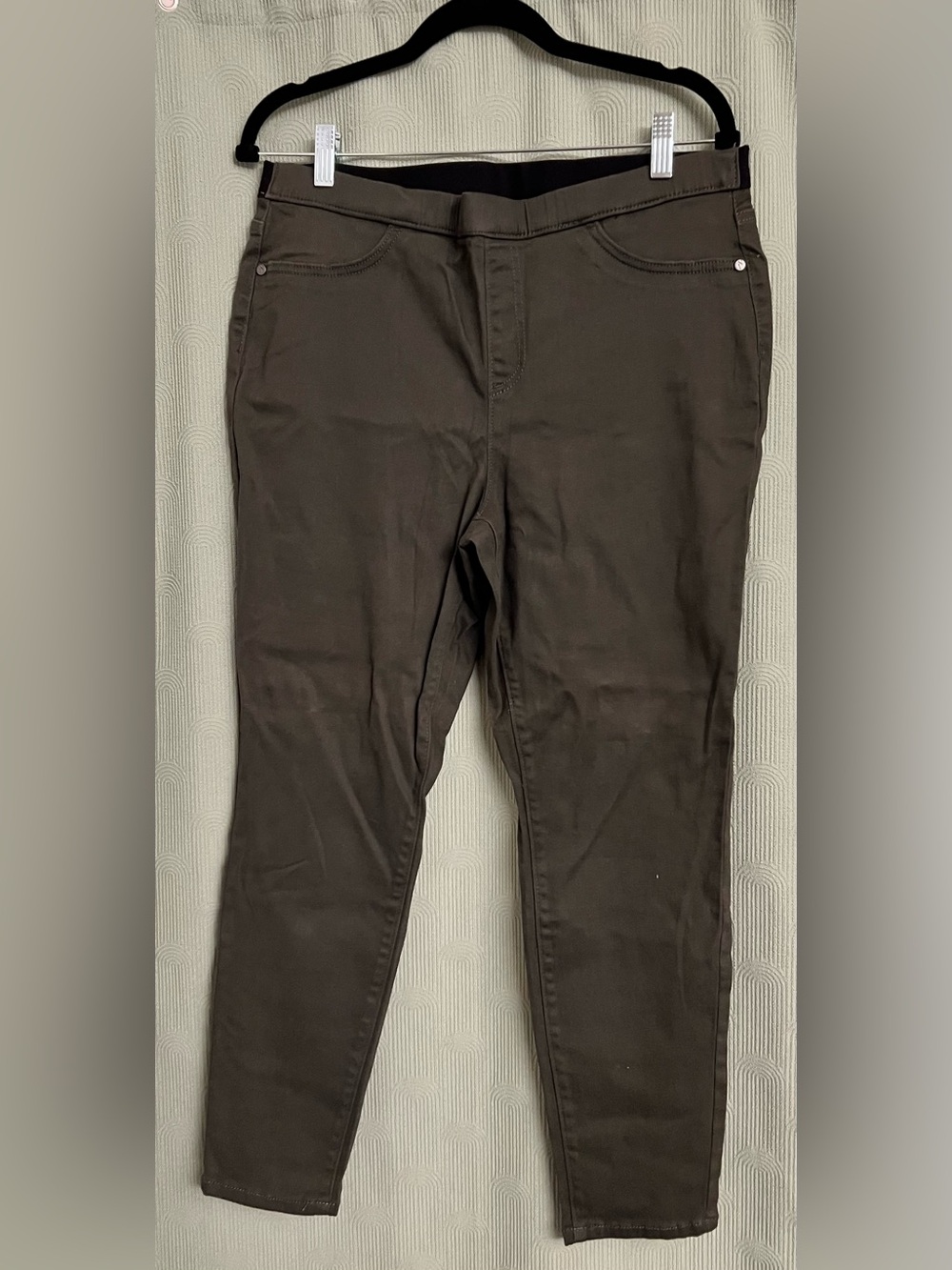 Simply Vera Vera Wang Olive Skinny Pants